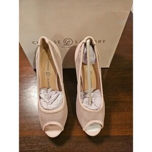 Chinese Laundry Women's Hallsy Mesh Pump Nude Size 6.5